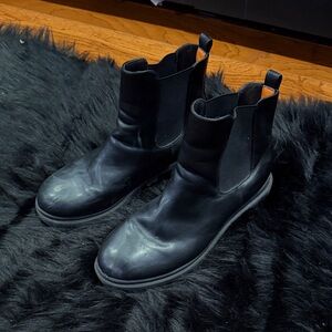 French Connection Black Heeled Boots